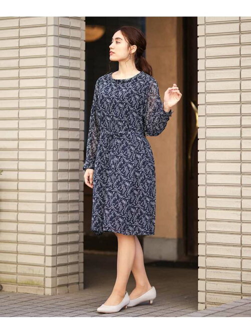 Eur3 洗える 大きいサイズ シフォンワンピース Rakuten Fashion 楽天ファッション 旧楽天ブランドアベニュー Ad0774