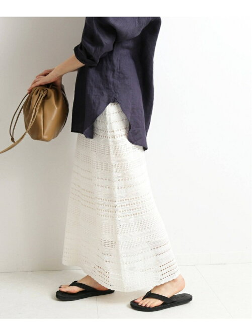 Slobe Iena クロシェニットロングスカート Rakuten Fashion 楽天ファッション 旧楽天ブランドアベニュー Db5774