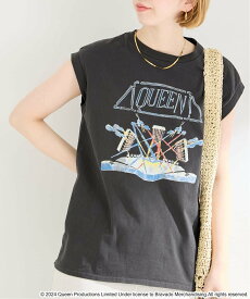 B.C STOCK 《予約》GOOD ROCK SPEED/グッドロックスピード フレンチT(QUEEN) ベーセーストック トップス カットソー・Tシャツ ブラック【送料無料】