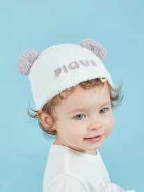 gelato pique 【限定カラーあり】【BABY】パウダーアニマルキャップ ジェラートピケ マタニティウェア・ベビー用品 ベビー帽子 グリーン ホワイト