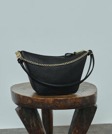 SALON adam et rope' 【AULENTTI(オーレンティ)】チェーン付きバッグ サロン アダム エ ロペ バッグ ハンドバッグ ブラック【送料無料】