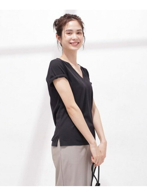 Nano Universe Anti Soaked 汗染み防止 Vネックtシャツ 半袖 Rakuten Fashion 楽天ファッション 旧楽天ブランドアベニュー Cn0775