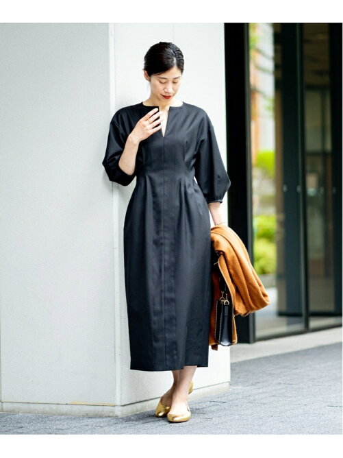 Vermeil Par Iena 追加予約 P Ryツイルウエストシェイプ パフスリーブワンピース Rakuten Fashion 楽天ファッション 旧楽天ブランドアベニュー Df8775