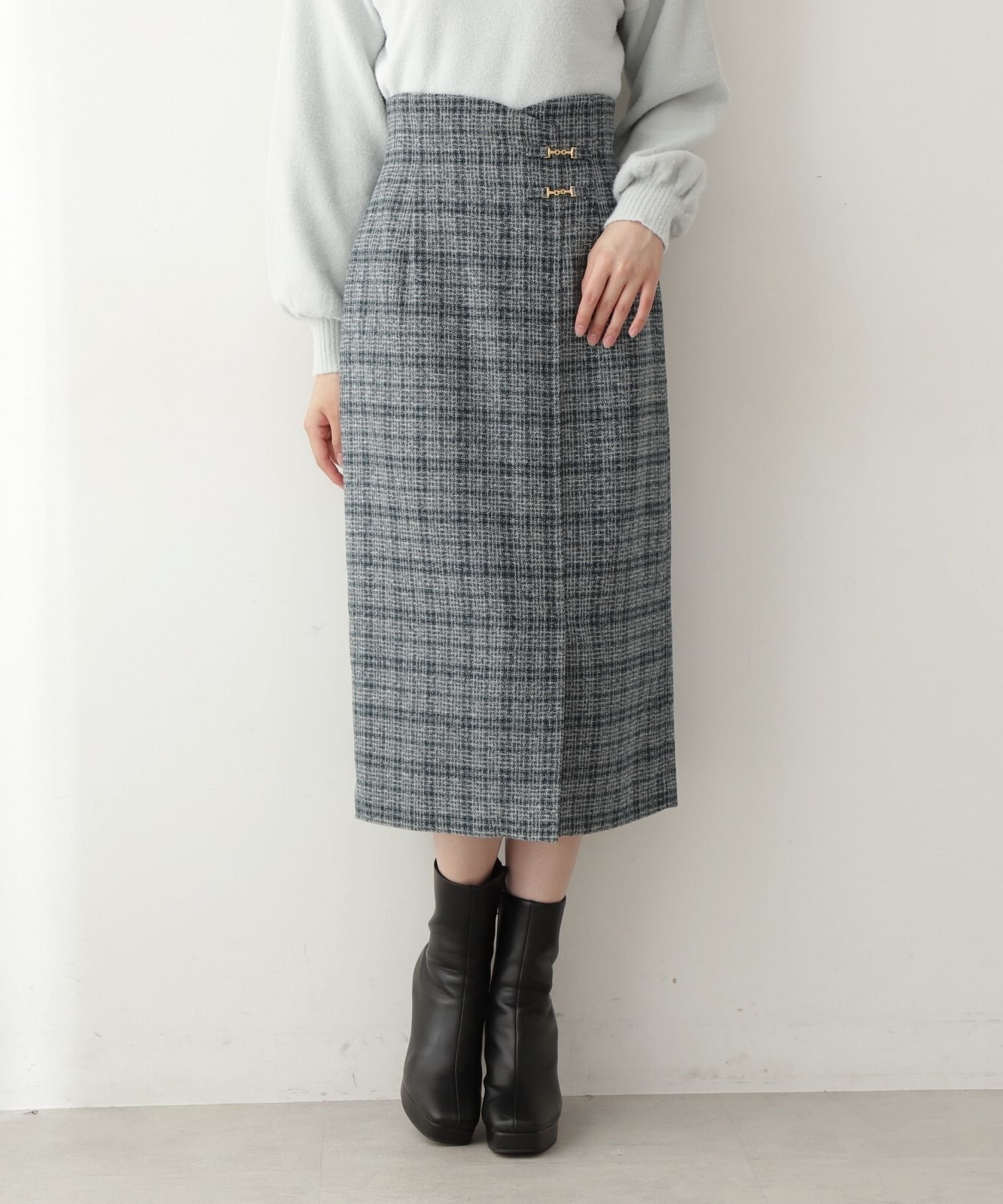 PROPORTION BODY DRESSING｜サイドビットタイトスカート | Rakuten 