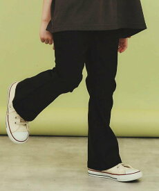 【SALE／49%OFF】THE SHOP TK 【110-150】のびーるフレアパンツ/洗濯機OK ザ ショップ ティーケー パンツ その他のパンツ グリーン ブラック