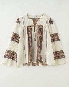 ySALE^20%OFFzROSE BUD SELECT DEVOTION TWINS/SLIT NECK BLOUSE [Yobh gbvX VcEuEX zCgyz