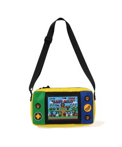 �ySALE�^30%OFF�zA BATHING APE PIRATE STORE BABY MILO GAME SHOULDER BAG �A �x�C�V���O �G�C�v �p�C���[�c�X�g�A �o�b�O ���̑��̃o�b�O�y���������z