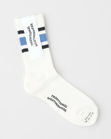 Traditional Weatherwear WAVE LOGO LINE SOCKS LDS トラディショナル ウェザーウェア 福袋・ギフト・その他 その他 ホワイト