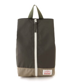 OCEAN&GROUND OCEAN&GROUND/(K)ZIPシューズBAG CAMP DAY オーシャンアンドグラウンド 財布・ポーチ・ケース ポーチ グリーン カーキグリーン ブラック ピンク ブルー パープル