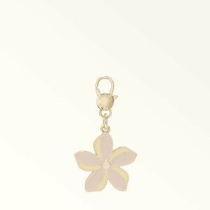 FURLA �y�����zHASHTAG JASMINE CHARM �t���� �t�@�b�V�����G�� �`���[���E�L�[�`�F�[���y���������z