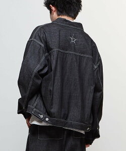 CONVERSE TOKYO yWJzLIGHT DENIM SHIRT JACKET(SET UP) Ro[XgELE WPbgEAE^[ fjWPbg ubN u[yz