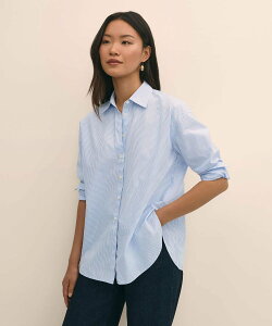 �ySALE�^30%OFF�zBROOKS BROTHERS �R�b�g���|�v���� �����b�N�X�t�B�b�g �X�g���C�v�V���c �u���b�N�X �u���U�[�Y �g�b�v�X �V���c�E�u���E�X �z���C�g�y���������z