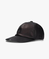 arth arth Leather Cap / アース オーバーライド 帽子 キャップ ブラック【送料無料】