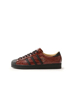 adidas adidas SUPERSTAR VINTAGE FOXBRN/CBLACK/GOLBEI �A�g���X �V���[�Y�E�C �X�j�[�J�[ �u���E���y���������z