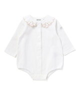 SLAP SLIP BABY イチゴ花襟刺しゅうボディミニベビー(70~80cm) ベベ オンライン ストア マタニティウェア…