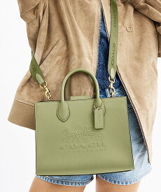 COACH エース トート 26 コーチ バッグ トートバッグ グリーン【送料無料】