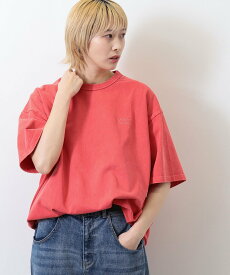 BEAMS T ONEITA / Pigment Dye T-shirt ビームスT トップス カットソー・Tシャツ レッド ブラック ベージュ【送料無料】