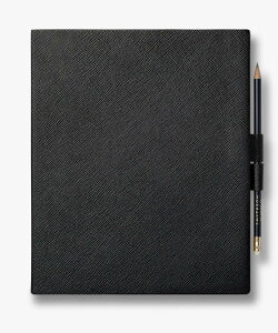 SMYTHSON Pastegrain Portobello Sketchbook With Pencil X}C\ [ 蒠E ubNyz