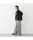 キルト*ボアリバーシブル中綿ブルゾン