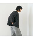 キルト*ボアリバーシブル中綿ブルゾン