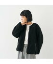 キルト*ボアリバーシブル中綿ブルゾン