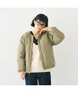 キルト*ボアリバーシブル中綿ブルゾン