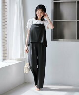 ROPE' PICNIC レイヤードオールインワン ロペピクニック オールインワン・オーバーオール オールインワン…