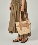 HELEN KAMINSKI LIPARI M TOTE ヘレンカミンスキー バッグ かごバッグ ベージュ【送料無料】