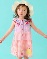【SALE／30%OFF】baby cheer フルーツワンピース ナルミヤオンライン ワンピース・ドレス ワンピース ピ…