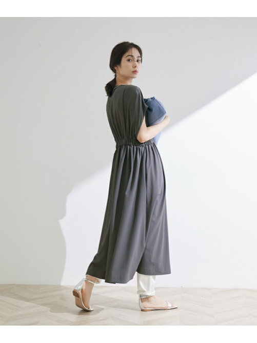 Rope ポリエステルデシンギャザーワンピース Rakuten Fashion 楽天ファッション 旧楽天ブランドアベニュー Db4778
