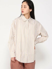 【SALE／34%OFF】GAP (W)オーガニックコットン100% ビッグシャツ ギャップ トップス シャツ・ブラウス ベージュ ホワイト ブルー カーキ ブラック ピンク【送料無料】