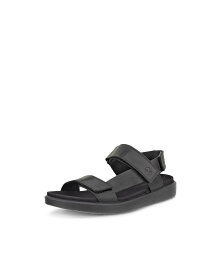 【SALE／20%OFF】ECCO ECCO フロート 本革 メンズ サンダル エコー シューズ・靴 スリッポン ブラック【送料無料】