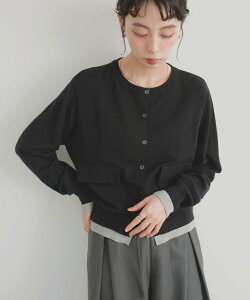 �ySALE�^30%OFF�zLIAN �o�C�J���[���C���[�h�J�[�f�B�K�� ���A�� �g�b�v�X �J�[�f�B�K�� �u���b�N �u���E�� �O���[ ���b�h