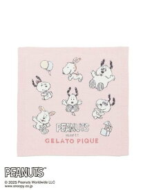 gelato pique 【販路限定】【PEANUTS PUPPIES】【KIDS】ベビモコブランケット ジェラートピケ ファッション雑貨 その他のファッション雑貨 ピンク【送料無料】