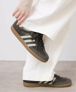 SLOBE IENA adidas/�A�f�B�_�X SAMBA OG W ID1481 �X���[�u �C�G�i �V���[�Y�E�C �X�j�[�J�[ �u���E���y���������z