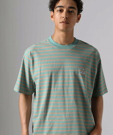 【SALE／40%OFF】BAYFLOW 【マシュー・ウィグルスワース】サーフアート刺繍Tシャツ ベイフロー トップス カットソー・Tシャツ ネイビー ブラック ホワイト ブルー