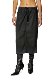 DIESEL レディース スカート デニム DE-OREN JOGG SKIRT ディーゼル スカート その他のスカート ブラック【送料無料】