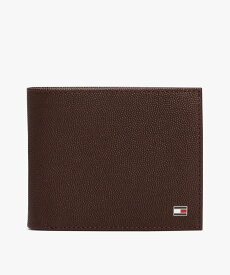 【SALE／20%OFF】TOMMY HILFIGER フラッグロゴバイフォールドウォレット トミーヒルフィガー 財布・ポーチ・ケース 財布 ネイビー ブラウン【送料無料】