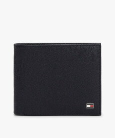 TOMMY HILFIGER フラッグロゴバイフォールドウォレット トミーヒルフィガー 財布・ポーチ・ケース 財布 ネイビー ブラウン【送料無料】