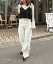 13ozハイウエストストレートデニム