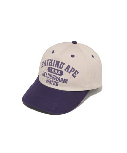 A BATHING APE A BATHING APE CAP �A �x�C�V���O �G�C�v �X�q �L���b�v �p�[�v���y���������z