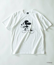 NUMBER (N)INE MICKEY MOUSE NN T-SHIRT ナンバーナイン トップス カットソー・Tシャツ ホワイト ブラック【送料無料】