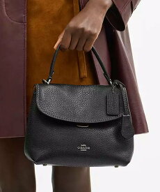 【SALE／60%OFF】COACH OUTLET 【公式】エモリー トップ ハンドル バッグ コーチ　アウトレット バッグ ショルダーバッグ ブラック【送料無料】