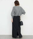 《WEB限定カラーあり/シリーズあり/追加予約》サガラ刺繍スウェットライクニット