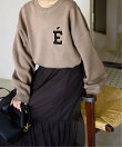 《WEB限定カラーあり/シリーズあり/追加予約》サガラ刺繍スウェットライクニット