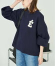 《WEB限定カラーあり/シリーズあり/追加予約》サガラ刺繍スウェットライクニット