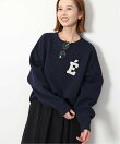 《WEB限定カラーあり/シリーズあり/追加予約》サガラ刺繍スウェットライクニット