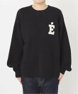 《WEB限定カラーあり/シリーズあり/追加予約》サガラ刺繍スウェットライクニット
