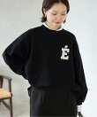 《WEB限定カラーあり/シリーズあり/追加予約》サガラ刺繍スウェットライクニット