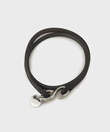TAKEO KIKUCHI 【MADE IN JAPAN】2重巻き 染め分けレザー ブレスレット タケオキクチ アクセサリー・腕時…